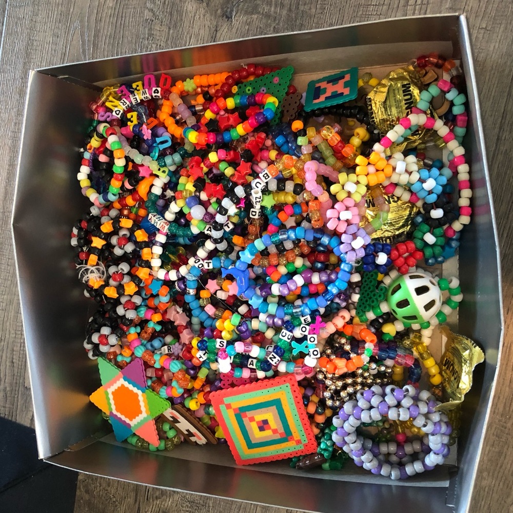 Rave kandi bracelets